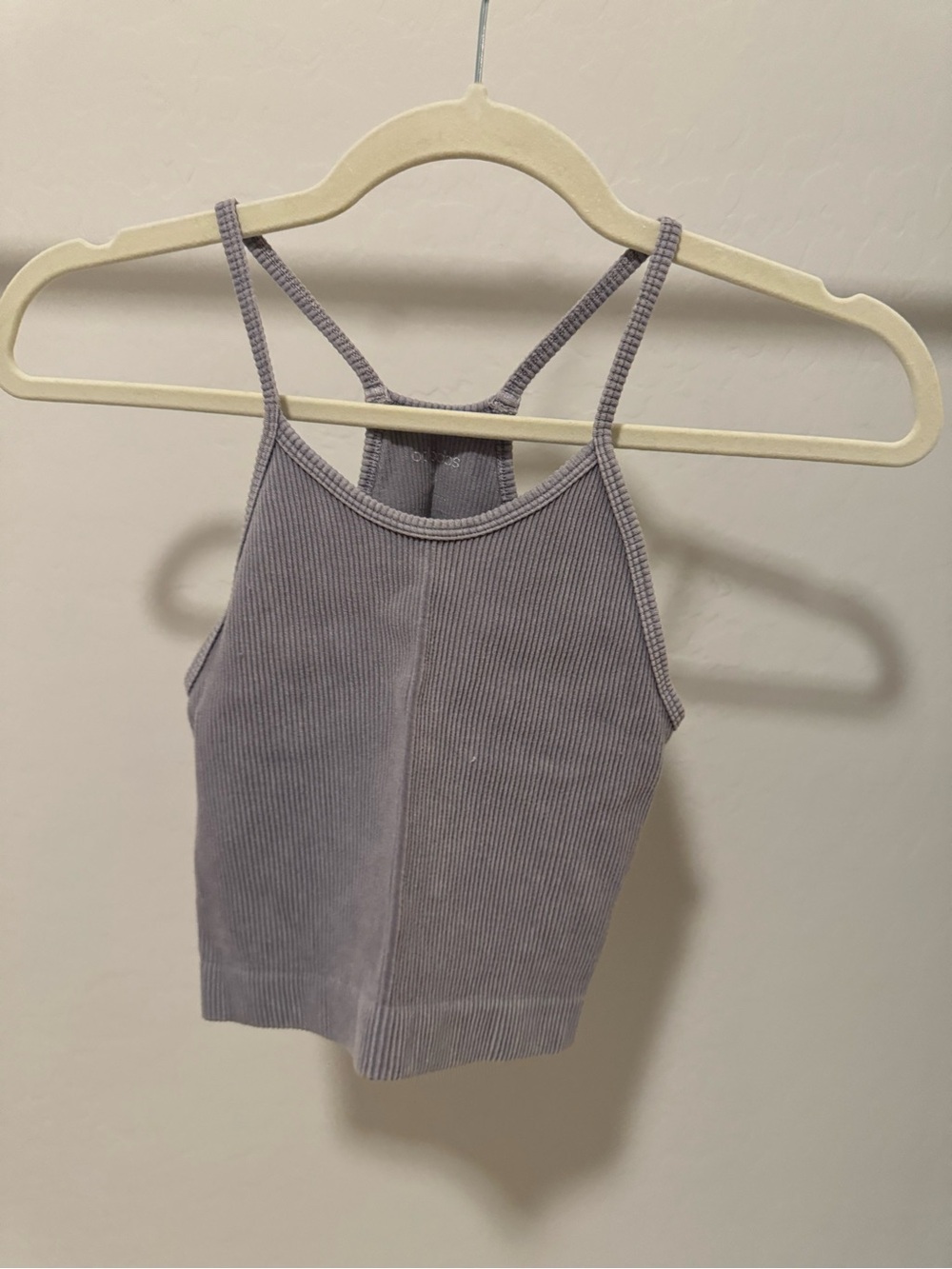 Ribbed Lavender Tank Top - Women